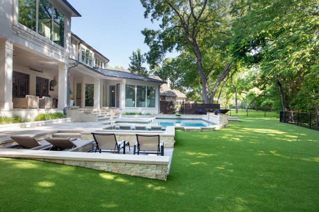 what to put under artificial grass