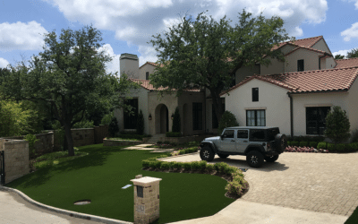 7 Concrete Driveway Ideas With Artificial Grass