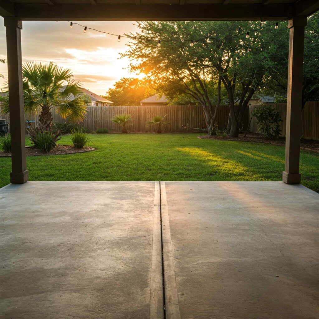 10 Concrete Patio Floor Ideas for Texas Backyards