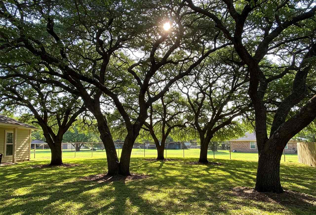 Low Maintenance Texas Landscaping Shade Trees