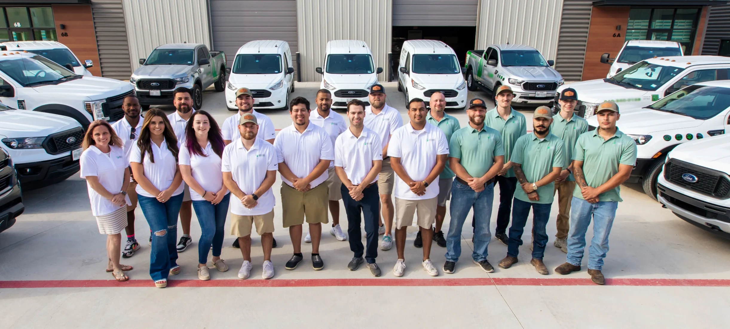 Artificial Grass Pros Team Photo Artificial Grass Pros Team Photo with all the employees